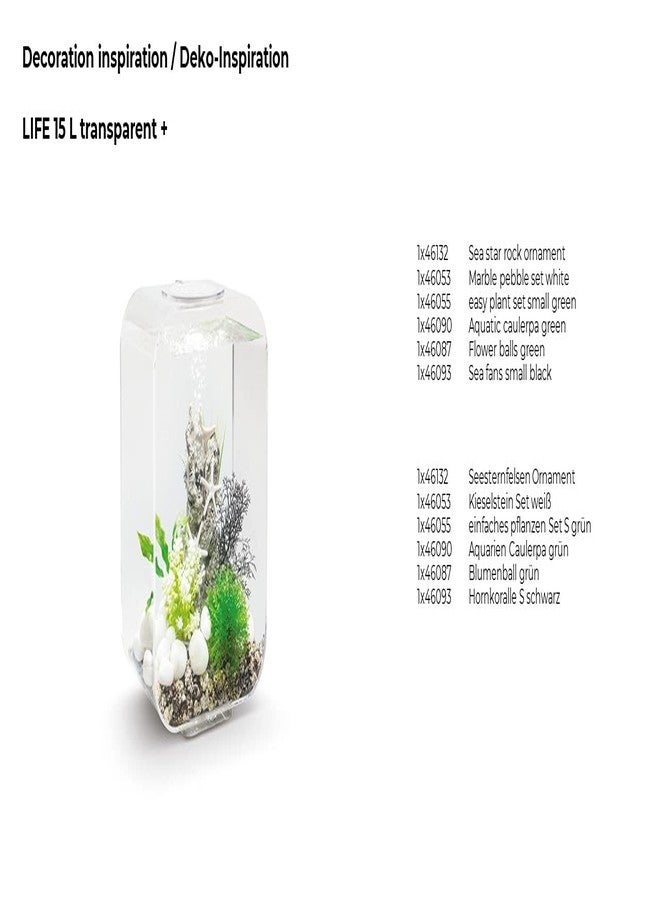 biOrb مروحة بحرية صغيرة سوداء من BiOrb 46093.0 لأحواض السمك - Image 3